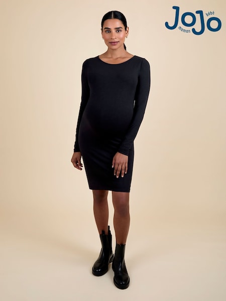 Jojo Maman Bébé Black Bodycon Dress (F86324) | €40