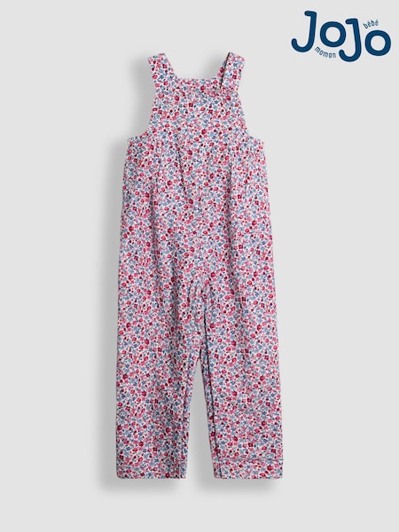 Jojo Maman Bébé Pink Printed Dungarees (F86335) | R$ 255 - R$ 265