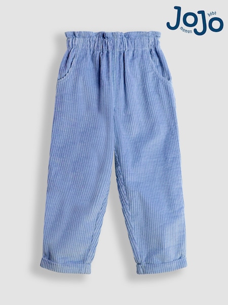 JoJo Maman Bébé Blue Chunky Cord Trousers (F86382) | AED122 - AED140