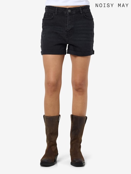 NOISY MAY Black Denim Shorts (F86471) | €34