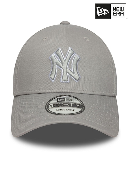 New Era Grey Outline 9Forty Neyyan Cap (F86678) | €29