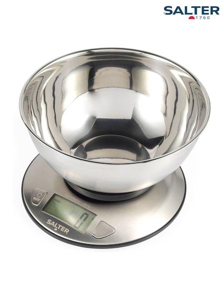 Salter Stainless Steel Bowl Kitchen Scale (F86730) | €27