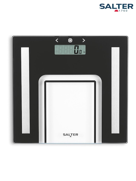 Salter Black Glass Analyser Bathroom Scale (F86737) | €29