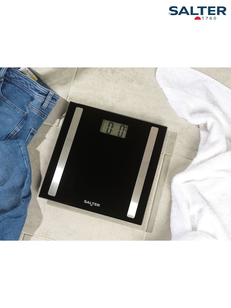 Salter Black Bluetooth Smart Bathroom Scale (F86738) | €35