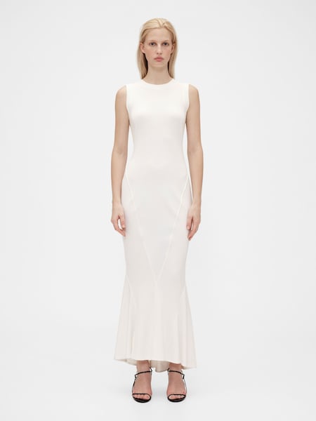 GapStudio White Seamed Maxi Dress (F86826) | €110