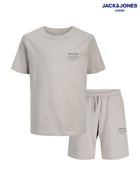 Logo T-shirt And Short Set (F86872) | ‏111‏₪