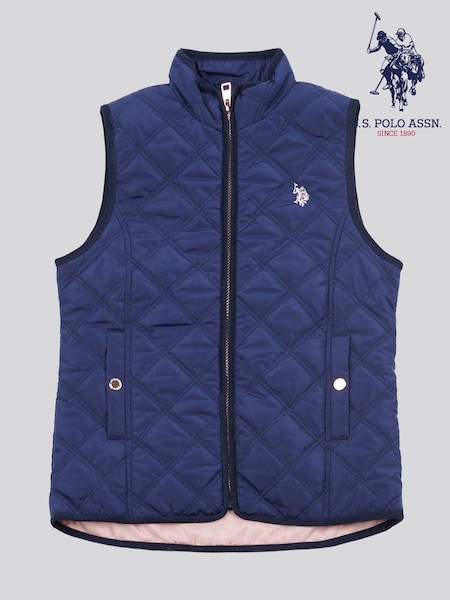 U.S. Polo Assn. Girls Hacking Gilet (F86885) | 92 € - 110 €