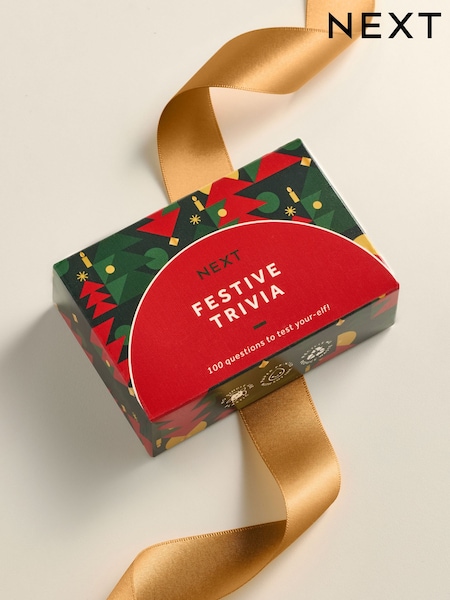 Multi Festive Trivia Card Game Gift Set (F86949) | €4