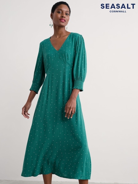 Vihreä - Seasalt Cornwall Bell Gable Above-Ankle Mekko (F87063) | €135