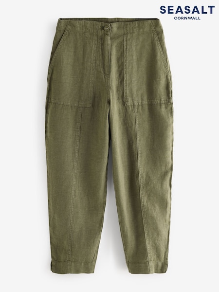 Seasalt Cornwall Green Slim Fit Albert Quay Jeans (F87103) | AED384
