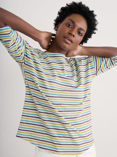 Seasalt Cornwall Green Tremayne Quay Top (F87130) | kr428