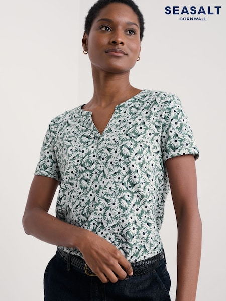 Verde - Seasalt Cornwall Waterflow Short Sleeve Top (F87184) | 54 €