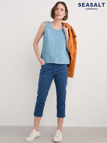 Azul - Seasalt Cornwall Slim Fit Albert Quay Jeans (F87257) | 84 €