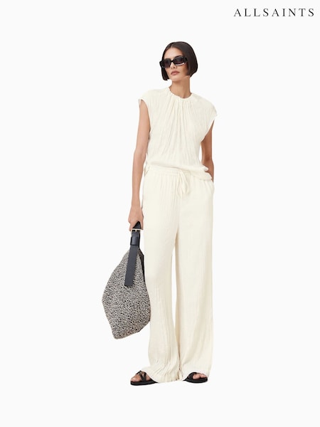 AllSaints White Caramin Trousers (F87668) | 8,952 UAH