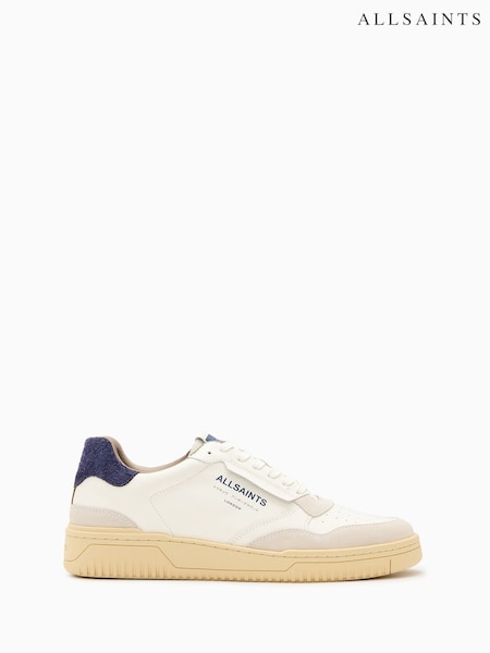 AllSaints Off White Regan Low Trainers (F87674) | R$ 1,470