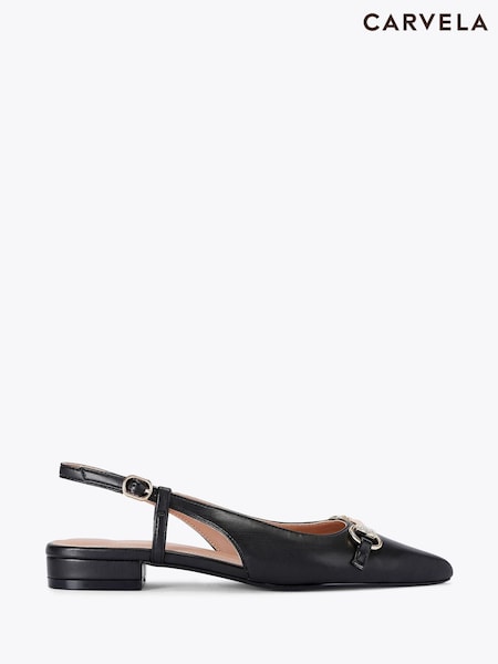 črna - Carvela Valentina Loafer Black Shoes (F87801) | € 104