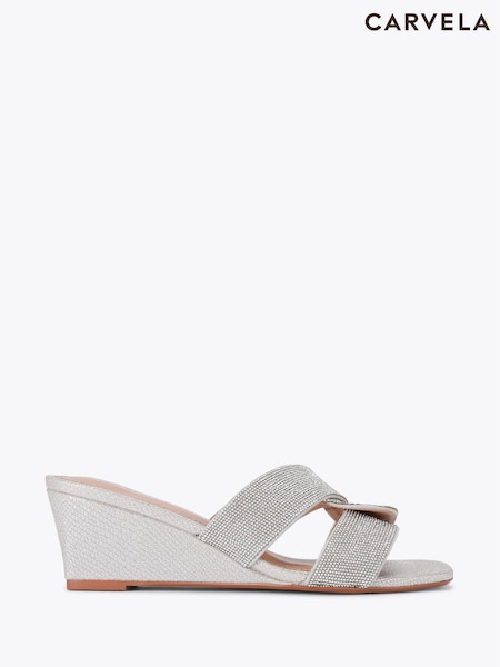 Carvela Ornella Mules Wedges Sandals (F87822) | €142
