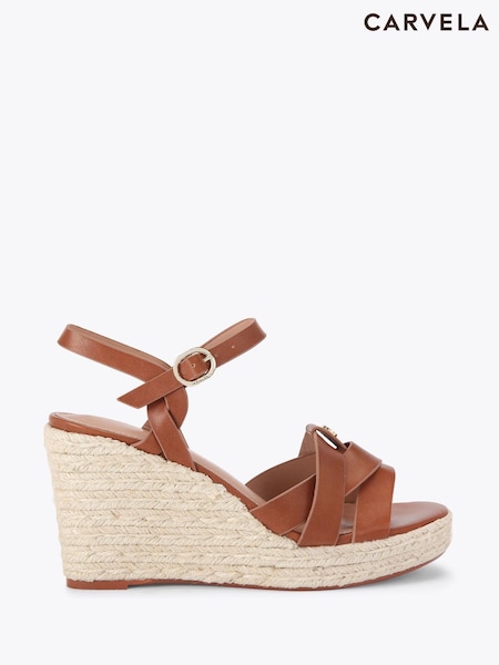 Carvela Bravo Wedge Sandals (F87854) | €126