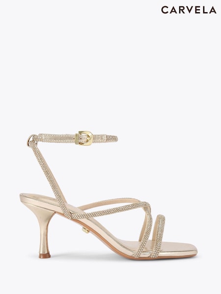 Carvela Cream Ravello Low Sandals (F87867) | 490 QAR
