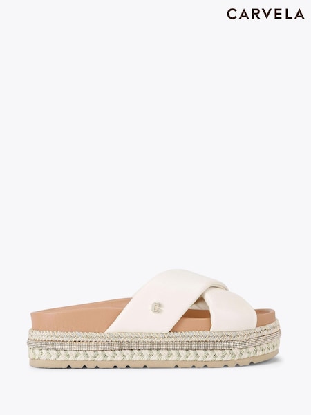 Carvela Fascino Flatform Sandals (F87892) | €126