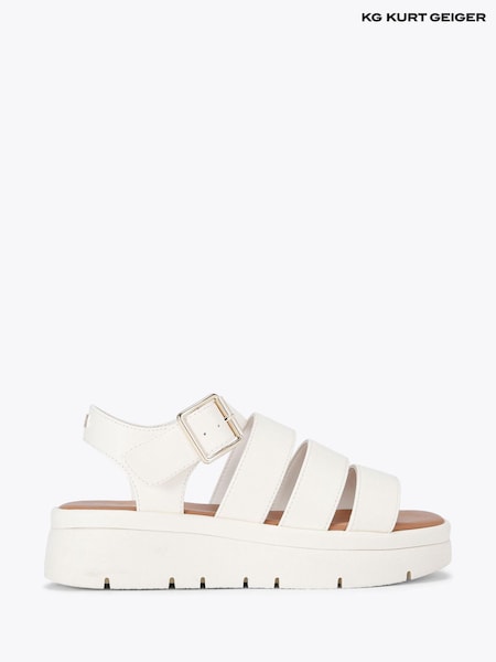 KG Kurt Geiger Daisy Cage Black Sandals (F87896) | €113