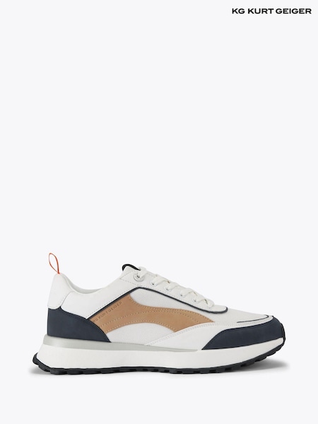 White Chrome - KG Kurt Geiger Kai Trainers (F87912) | 126 €