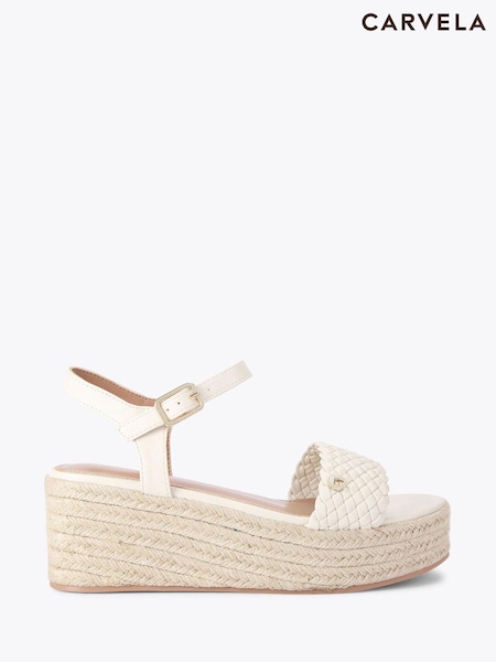Carvela Treccia Flatform Sandals (F87921) | €113
