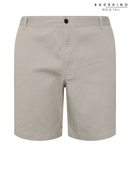 Gri - Pantaloni scurți chino elastici BadRhino Big Înalt (F87980) | 216 LEI