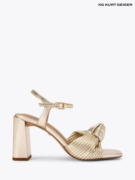 KG Kurt Geiger Cream Signet Sandals (F88041) | €182