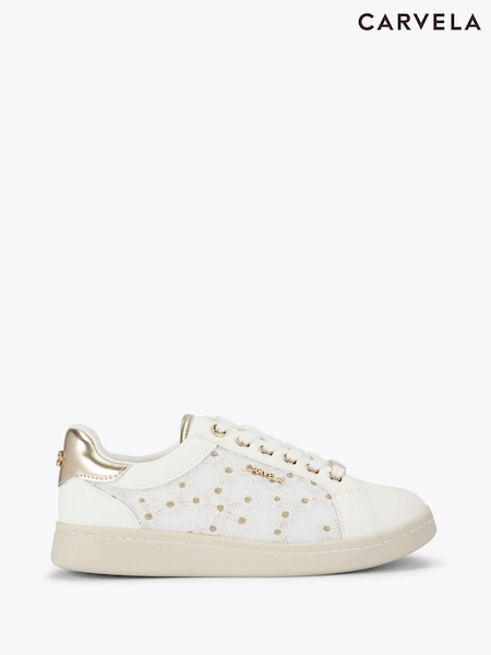 Carvela White Fiora Trainers (F88236) | 7,150 UAH