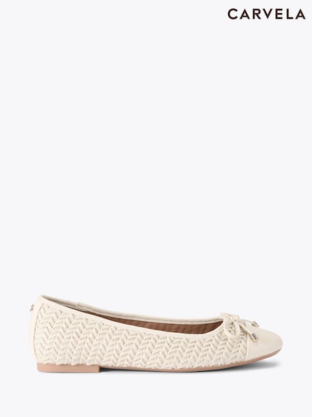 Cream - Carvela Sardinia Ballet Pumps (F88247) | € 130