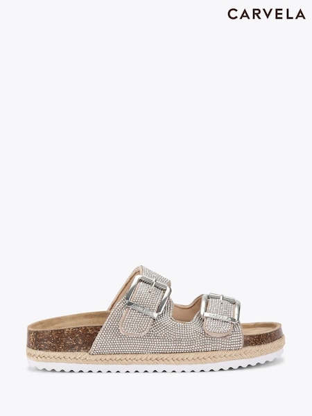 Argint/Argintiu - Carvela Paradise Sandale (F88300) | 663 LEI