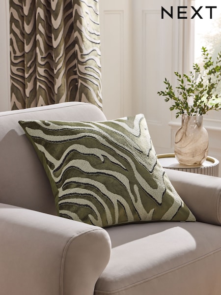 Velvet Animal Print Cushion (F88582) | R$ 255
