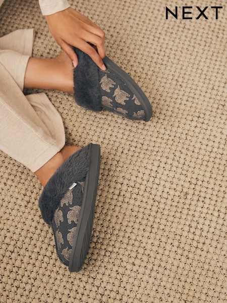 Sivi Hamish - Suede Mule Slippers (F88691) | € 26