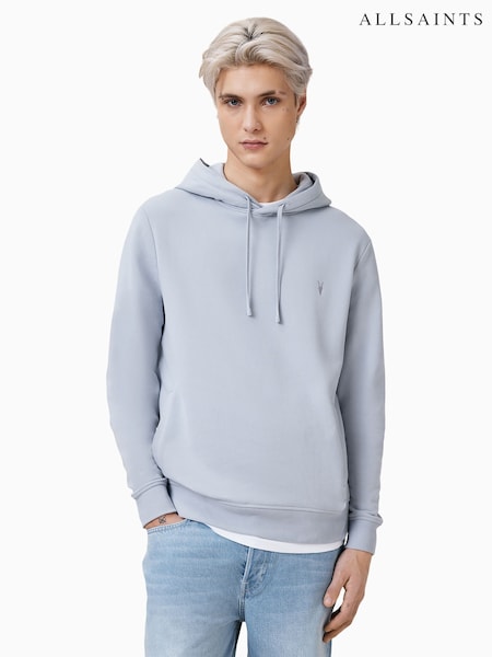 AllSaints Blue 100% Organic Cotton Raven Oth Hoodie (F88935) | 6,308 UAH