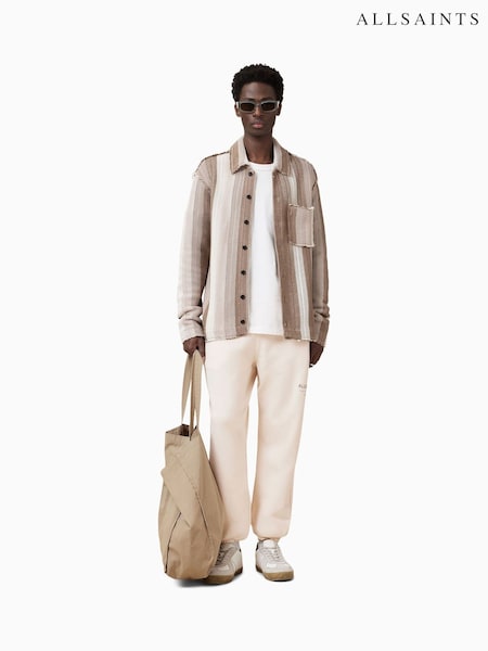 AllSaints White Underground 100% Organic Cotton Joggers (F88944) | €144