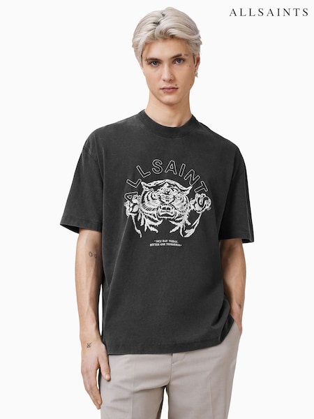 AllSaints 100% Organic Cotton Better Days Crew T-Shirt (F88959) | 83 €
