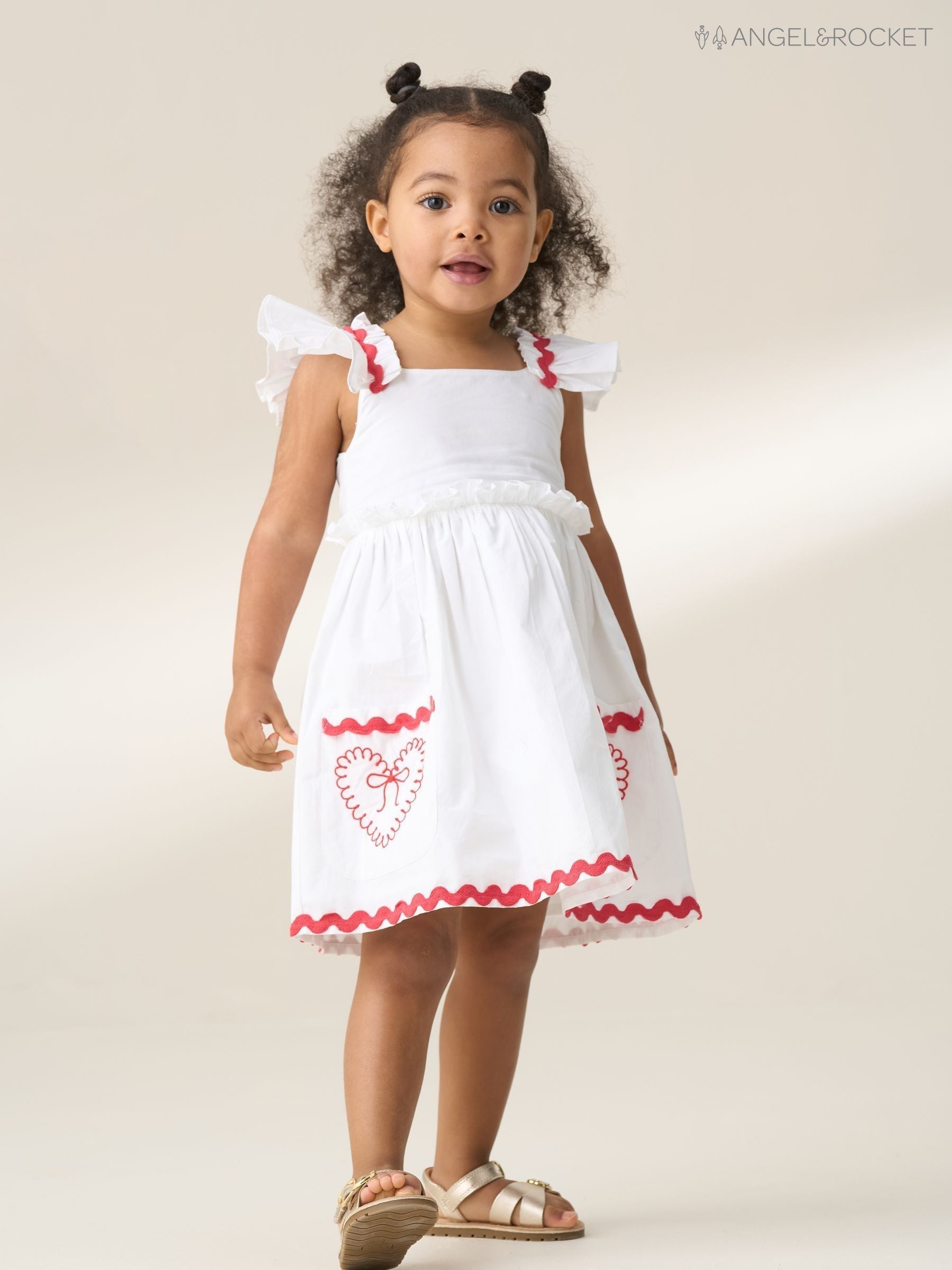 Girls' Angel & Rocket Embellished Casual | Next Oman