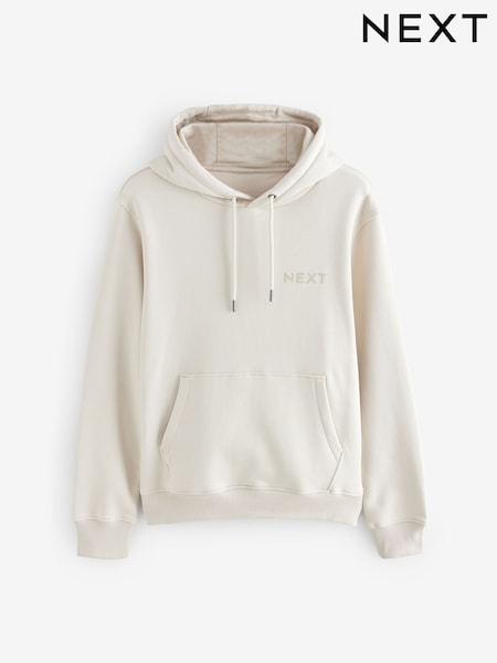 Кремовый - Life at Next Hoodie (F89241) | €17