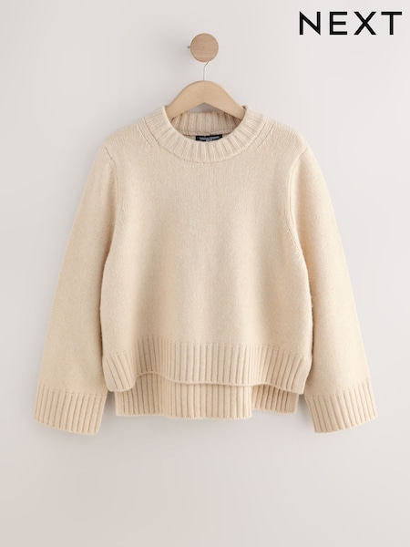 Neutro - Tabitha Simmons x Next Wool/Cashmere Blend Jumper (F89416) | R$ 1.305