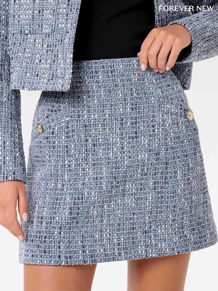 Forever New Blue Marley Mini Skirt (F89651) | €66