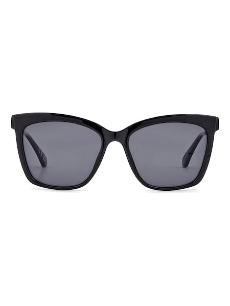 Prive Revaux Black Art Crawl Square Sunglasses (F89869) | ₪226