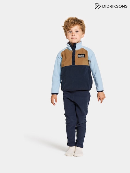Didriksons Kids Monte Half Button Jumper (F90000) | €40
