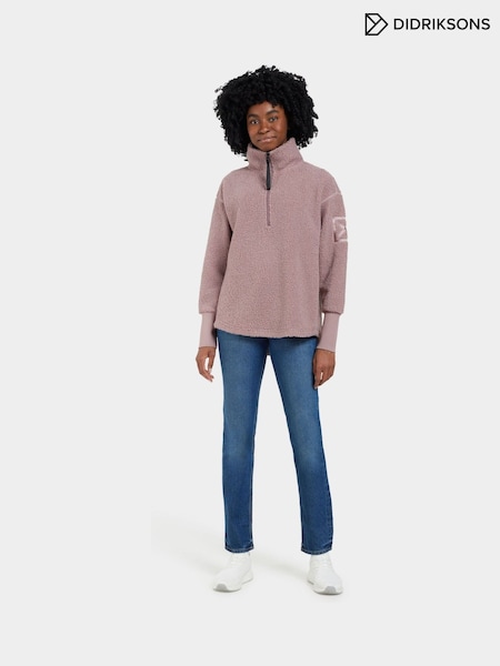 أرجواني - Didriksons Womens Monia Half-Zip Fleece (F90006) | ‏466 د.إ.‏