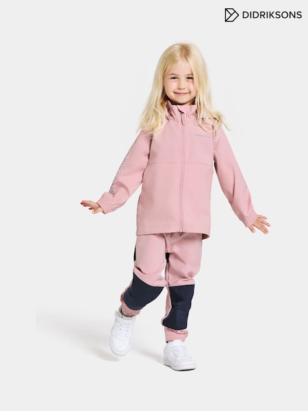 Didriksons Kids Blue Hallon Water-Repellent Jacket (F90010) | €64