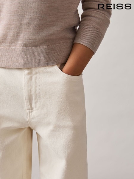 Reiss Off White Ronnie Jeans (F90020) | AED331