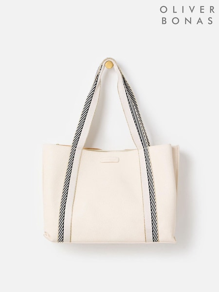 Oliver Bonas Emma Stripe Tote Bag (F90158) | kr1 370