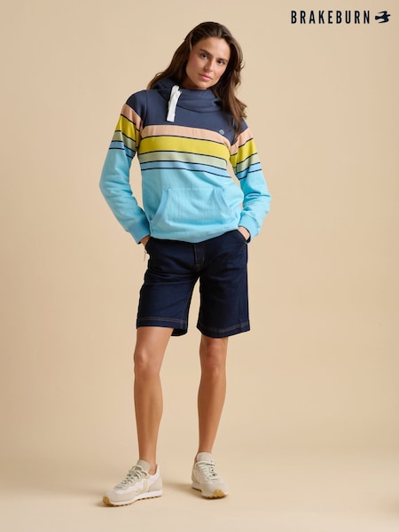 Brakeburn Blue Chest Stripe Elise Hoodie (F90225) | 3,605 UAH