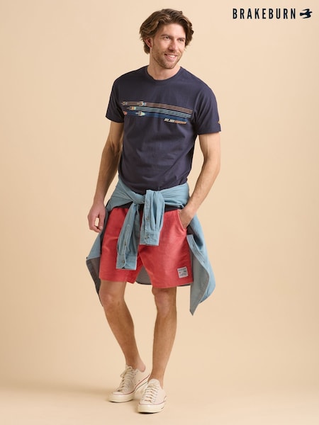 Brakeburn Blue Bike Race T-Shirt (F90233) | €38