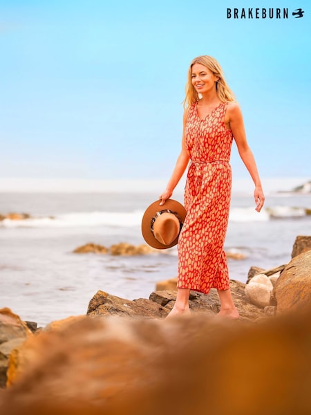 Brakeburn Red Sundown Jumpsuit (F90248) | €86